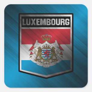 Luxembourg Square Sticker