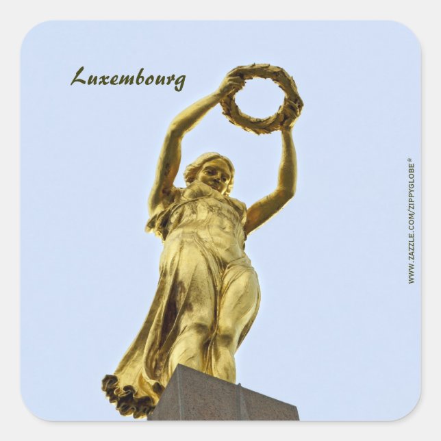 Luxembourg Sticker (Front)