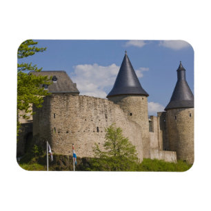 Luxembourg, Sure River Valley. Bourscheid, Magnet
