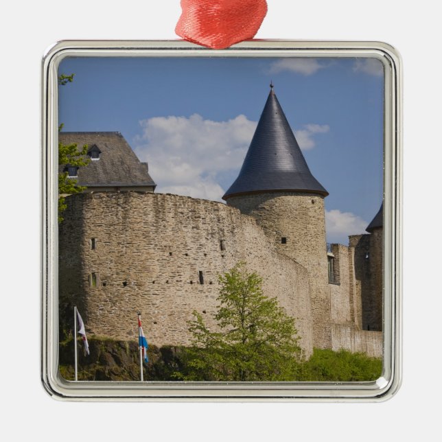 Luxembourg, Sure River Valley. Bourscheid, Metal Tree Decoration (Front)