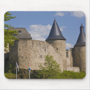 Luxembourg, Sure River Valley. Bourscheid, Mouse Pad