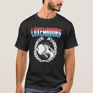 Luxembourg Table Tennis Fans Support Luxembourgish T-Shirt