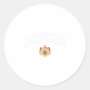 Luxembourg Vacation To Luxembourg Friend Luxembour Classic Round Sticker