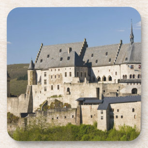 Luxembourg, Vianden. Vianden Chateau (b. 15th Coaster