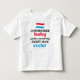 Luxembourger Baby, Much Cooler Cute Toddler T-Shirt