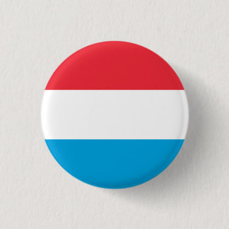 Luxembourgish Flag, Flag of Luxembourg 3 Cm Round Badge