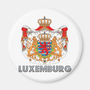 Luxemburg Coat of Arms Magnet
