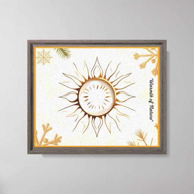 "Luxion Sunlight" Canvas Print (Front)