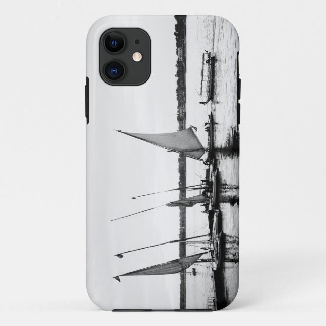 Luxor Egypt, Feluccas on the Nile 2 Case-Mate iPhone Case (Back)