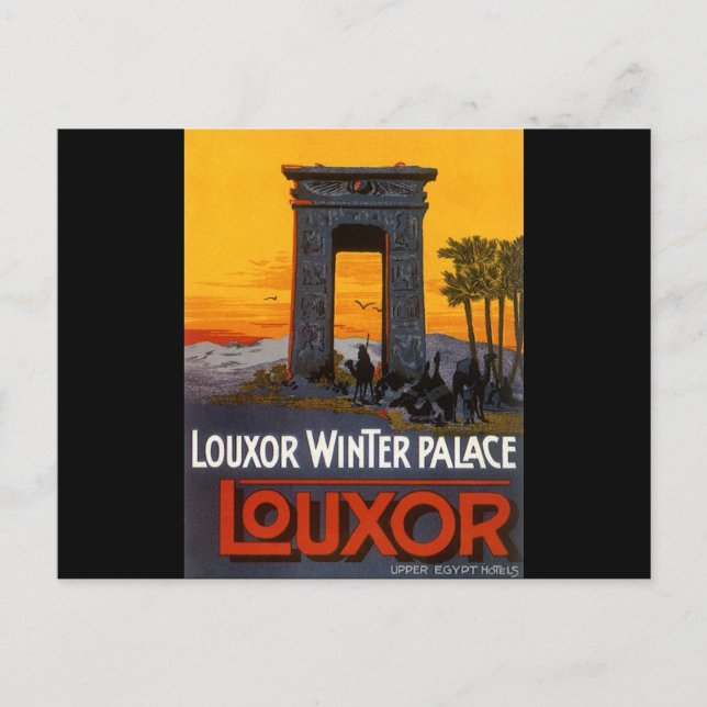 Luxor Egypt Postcard (Front)
