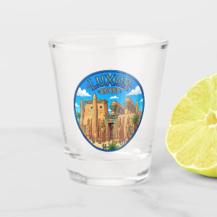 Luxor Temple Egypt Shot Glass