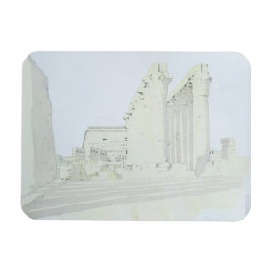Luxor Temple Magnet