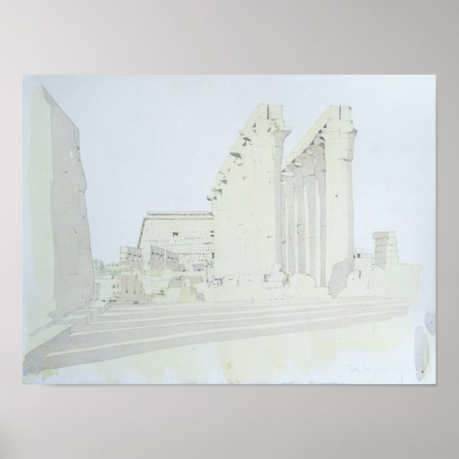 Luxor Temple Poster (Front)