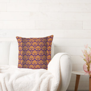 luxurious Art Deco-Inspired Textile Design Art. Cushion