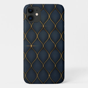 luxurious background -golden shapes  iPhone 11 case