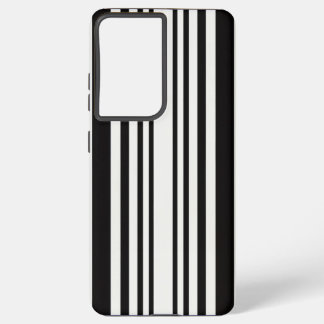 Luxurious Black En White Galaxy Phone Case