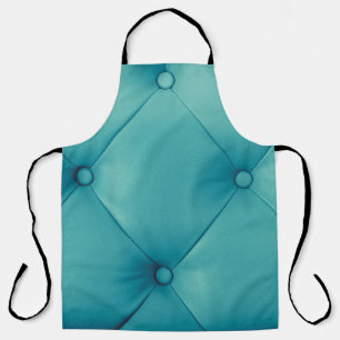 Luxurious brown leather texture furniture with but apron