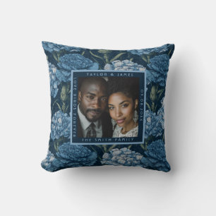 Luxurious Carnation Petal Traditional Wedding Cushion