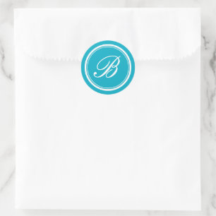 Luxurious custom monogram wedding stickers & seals