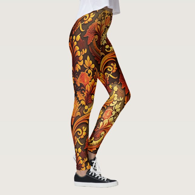  Luxurious, Elaborate Vintage Leggings (Right)