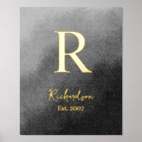 Luxurious Family Name Year Established Logo Style