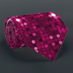 Luxurious Fuchsia Sequin Design Neck Tie<br><div class="desc">Feel the luxury,  see the sparkle. This Luxurious Fuchsia Sequin Design Neck Tie is designed to impress,  offering a rich,  vibrant pattern that brings a festive and high-end feel to any ensemble.</div>