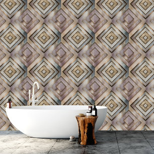 Luxurious, Geometric Marble Stone DIY Peel & Stick Wallpaper