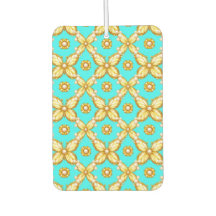 Luxurious Gold Butterfly Pattern With Pearl Accent