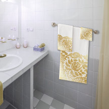 LUXURIOUS GOLD Lace Sheen design
