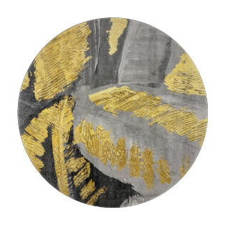 Luxurious Gold: Vintage Grunge Texture. Cutting Board