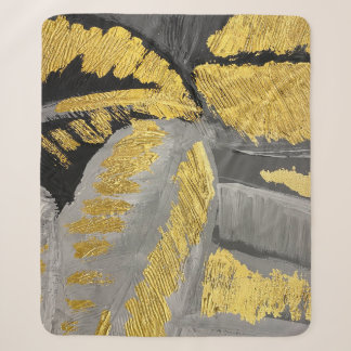 Luxurious Gold: Vintage Grunge Texture. Sherpa Blanket