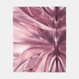 Luxurious Golden 3D Illustration Background Fleece Blanket