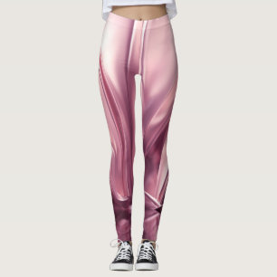 Luxurious Golden 3D Illustration Background Leggings