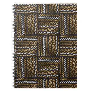 Luxurious hand-drawn seamless pattern. notebook