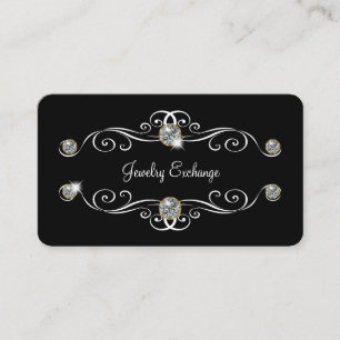 Luxurious Jewellery Theme Design Business Card