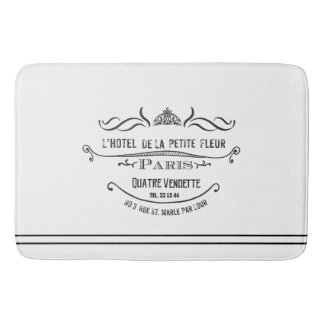 Luxurious L’ hotel De La Petite Fleur Bath Mat