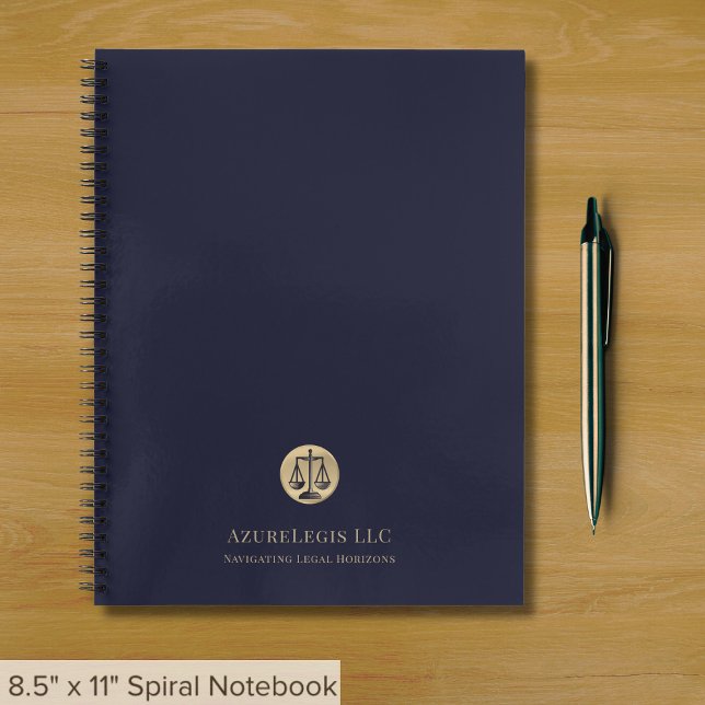 Luxurious Legal Practitioner Personalised Notebook (Creator Uploaded)