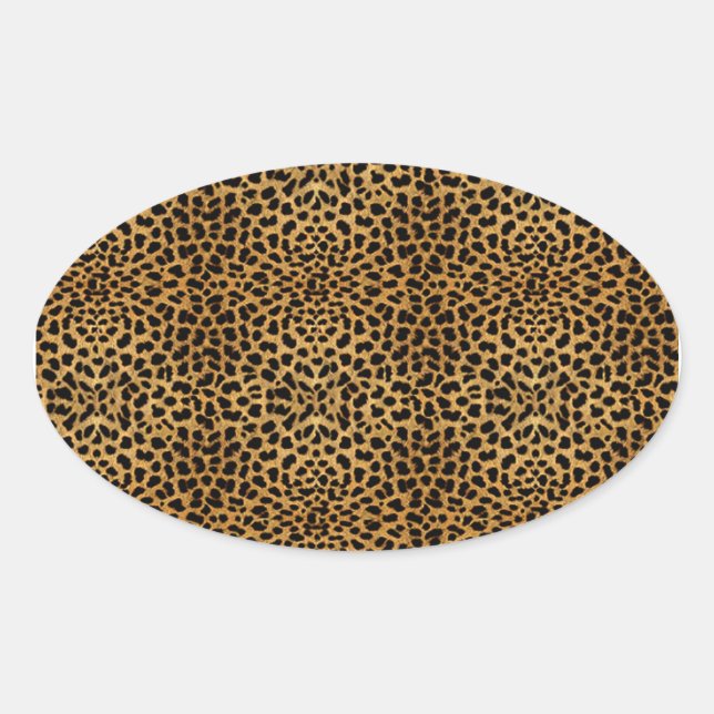 Luxurious Leopard Envelope Seal Sticker Leopard (Front)