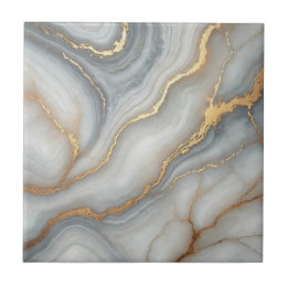 Luxurious Marble-Inspired Ceramic Tile Design
