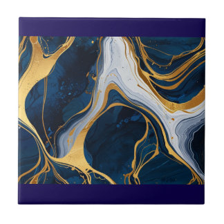 "Luxurious Marble-Textured Ceramic Tile" Ceramic Tile