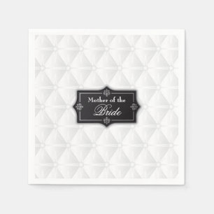 Luxurious Mother of the Bride Wedding Napkin