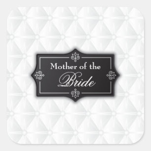 Luxurious Mother of the Bride Wedding Sticker Seal