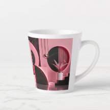 Luxurious Pink and Black Geometric Design Gift