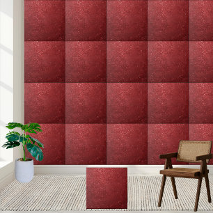 Luxurious Radiant Red Glitter Stylish Wall Floor Ceramic Tile