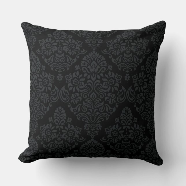 Luxurious Royal Damask Pattern Cushion (Front)
