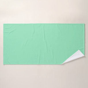 Luxurious Seafoam Green Bath Towel Modern Design