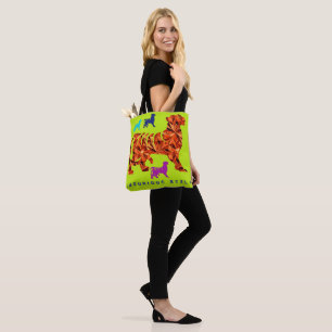 luxurious style tote bag