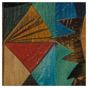 Luxurious Teal "Inherited Artistry" Natural Linen  Fabric