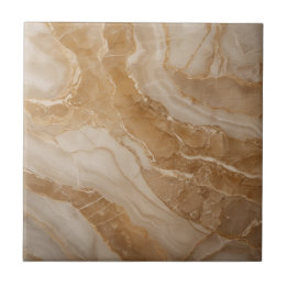 Luxurious & Timeless – Elegant Golden Marble Ceramic Tile