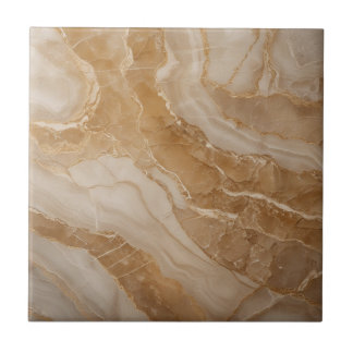 Luxurious & Timeless – Elegant Golden Marble Ceramic Tile